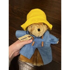 Paddington Bear 10" Hand Puppet Plush Felt Eden Toys Vintage